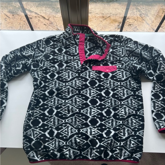 Patagonia Synchilla Snap Fleece Pullover Womens XL - Picture 2 of 3